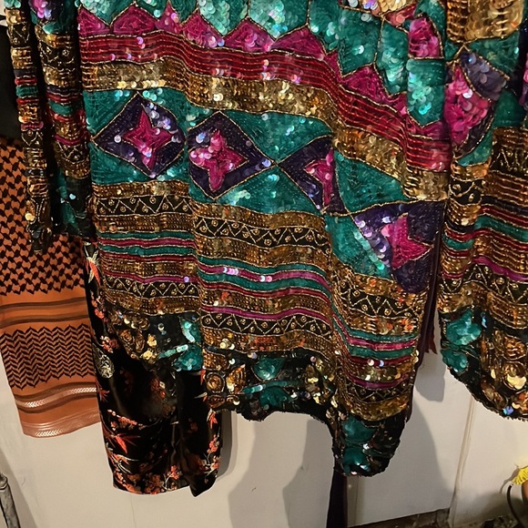 silk beaded jacket long and in perfect condition Joseph Le Bon - Picture 9 of 9